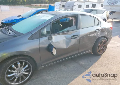 2012 Honda Civic Ex-L from USA, damaged, VIN 2HGFB2F96CH582578